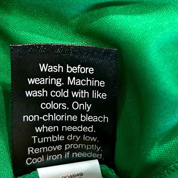 ๐โ Simply Veraโ Vera Wang Green Lace Fully Lined Dress w/ Pockets Size M๐ - Picture 14 of 14